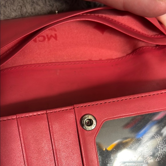 MCM Pink Leather Wallet - Picture 8 of 16
